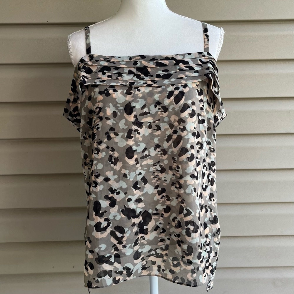 •CAbi• Tiered Off the Shoulder Blouse - Size Medium